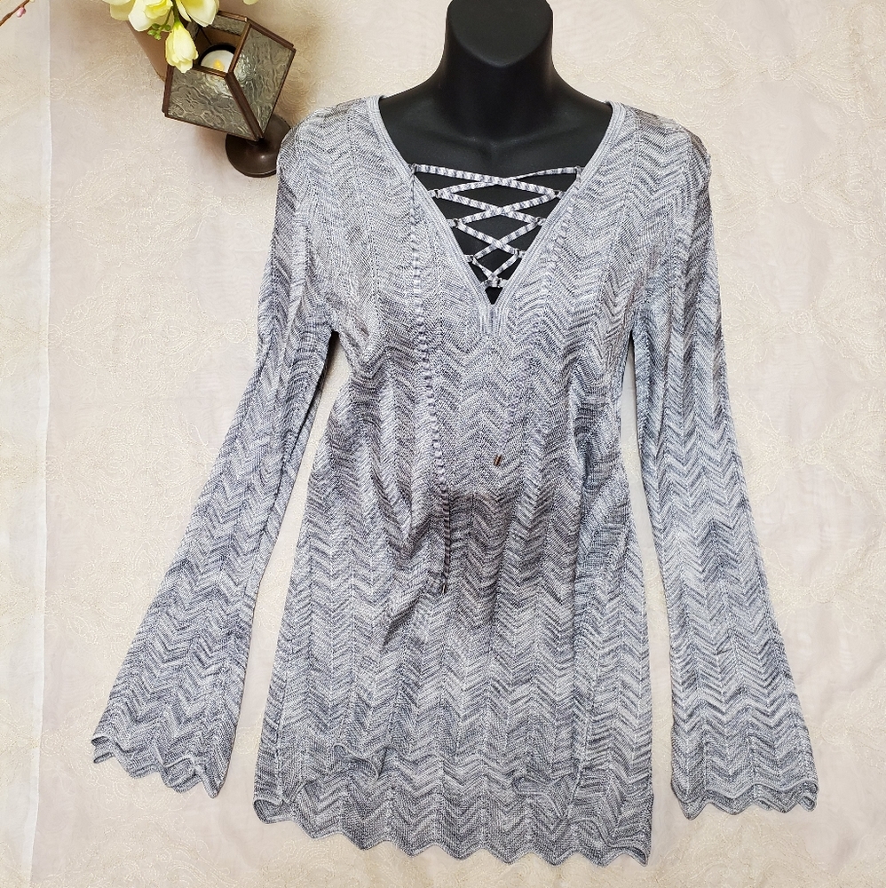WHBM Metallic Knit Tunic - Picture 5 of 9